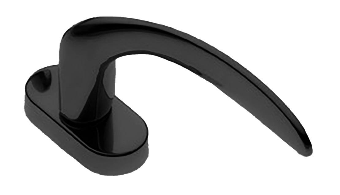 Ручка оконная COBRA W1 NERO, цвет - черный фото купить Саратов