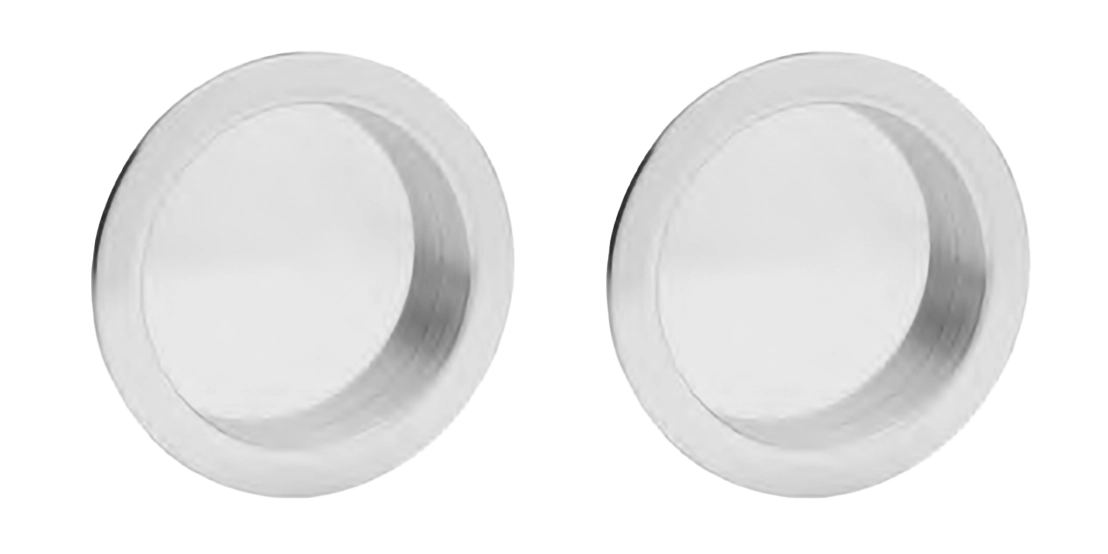 Ручка для раздвижной двери ART.54 CRO стандартная и под цилиндр, цвет - хром фото купить Саратов