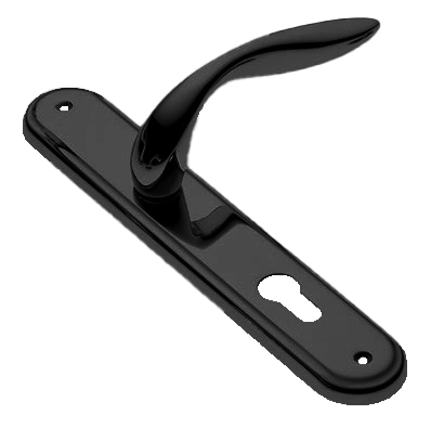 LEON PL NERO, ручка на планке, цвет - черный фото купить в Саратове