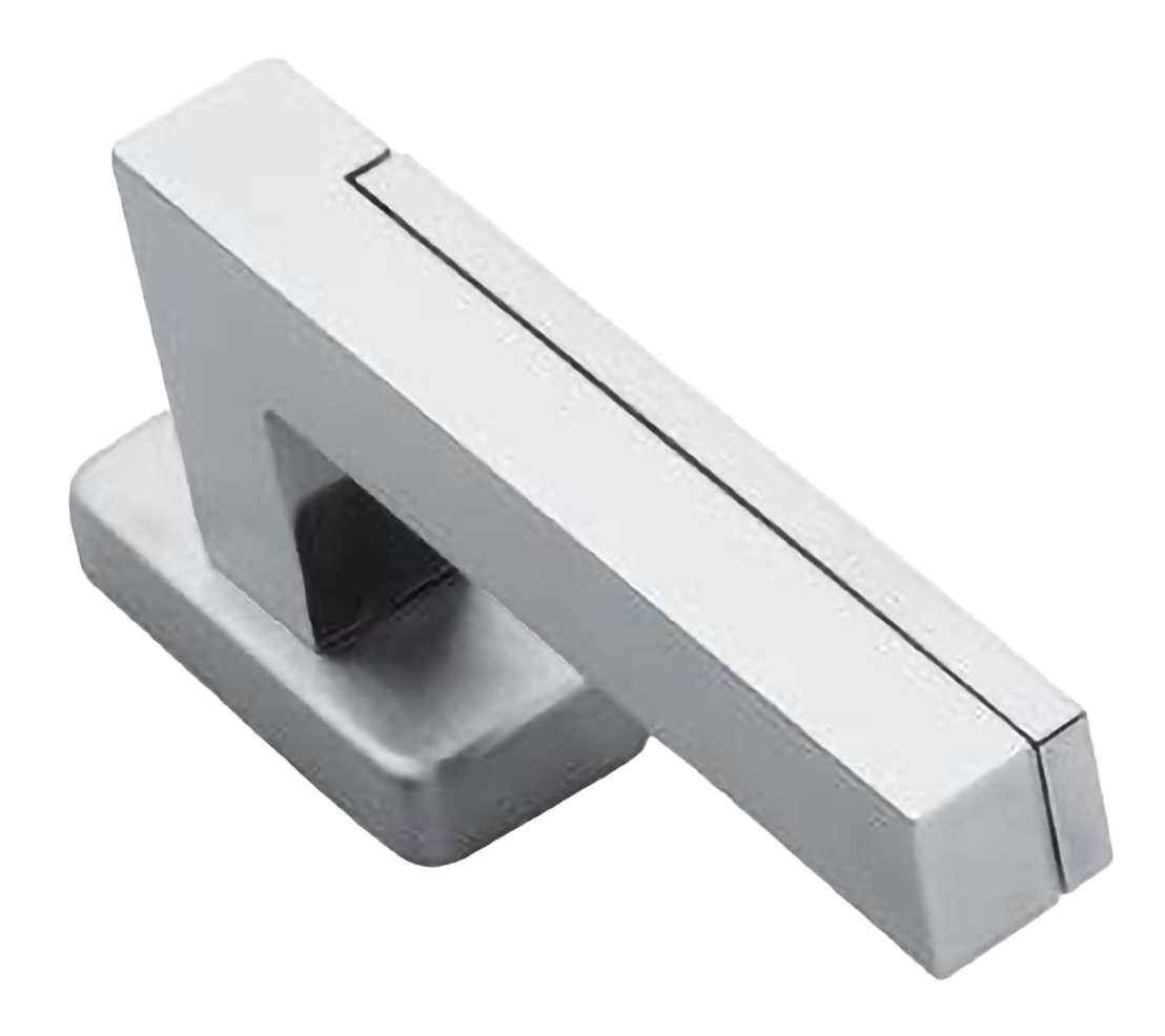 Ручка оконная ISLAND W1 CRO на прямоугольной розетке, цвет хром, латунь фото купить в Саратове