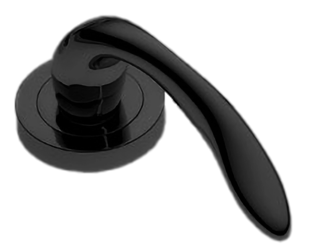 Ручка оконная LEON W1 NERO, цвет - черный фото купить в Саратове