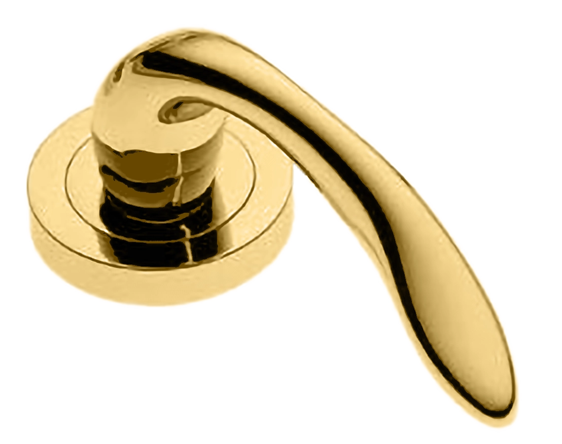 Ручка оконная LEON W1 OTL, цвет - золото фото купить в Саратове