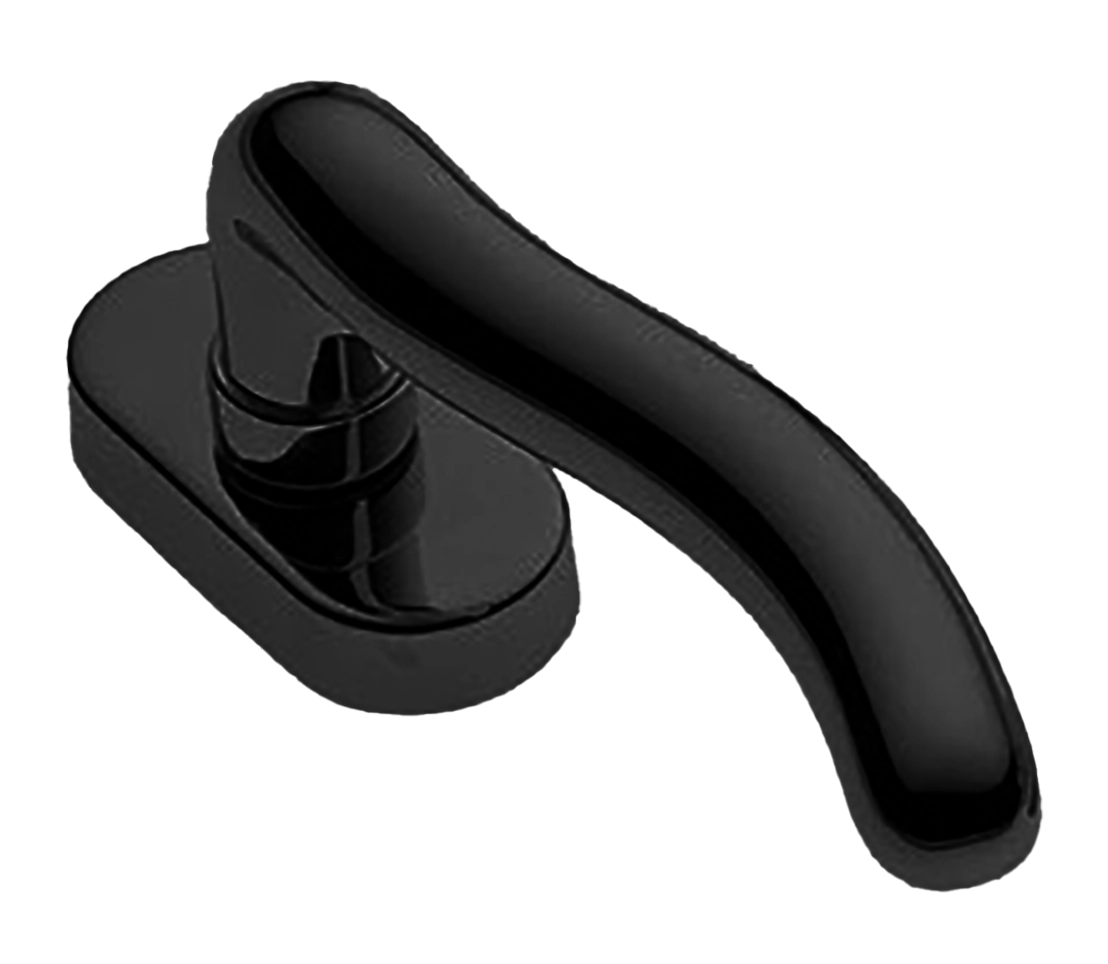 Ручка оконная SNAKE W1 NERO, цвет - черный фото купить в Саратове