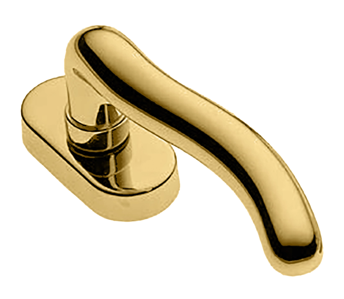 Ручка оконная SNAKE W1 OTL, цвет - золото фото купить в Саратове