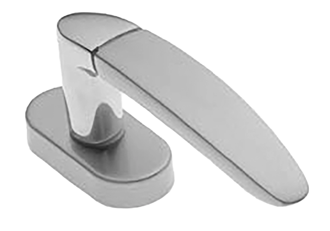 Ручка оконная SAIL W1 CSA/CRO, цвет - матовый хром/хром фото купить в Саратове