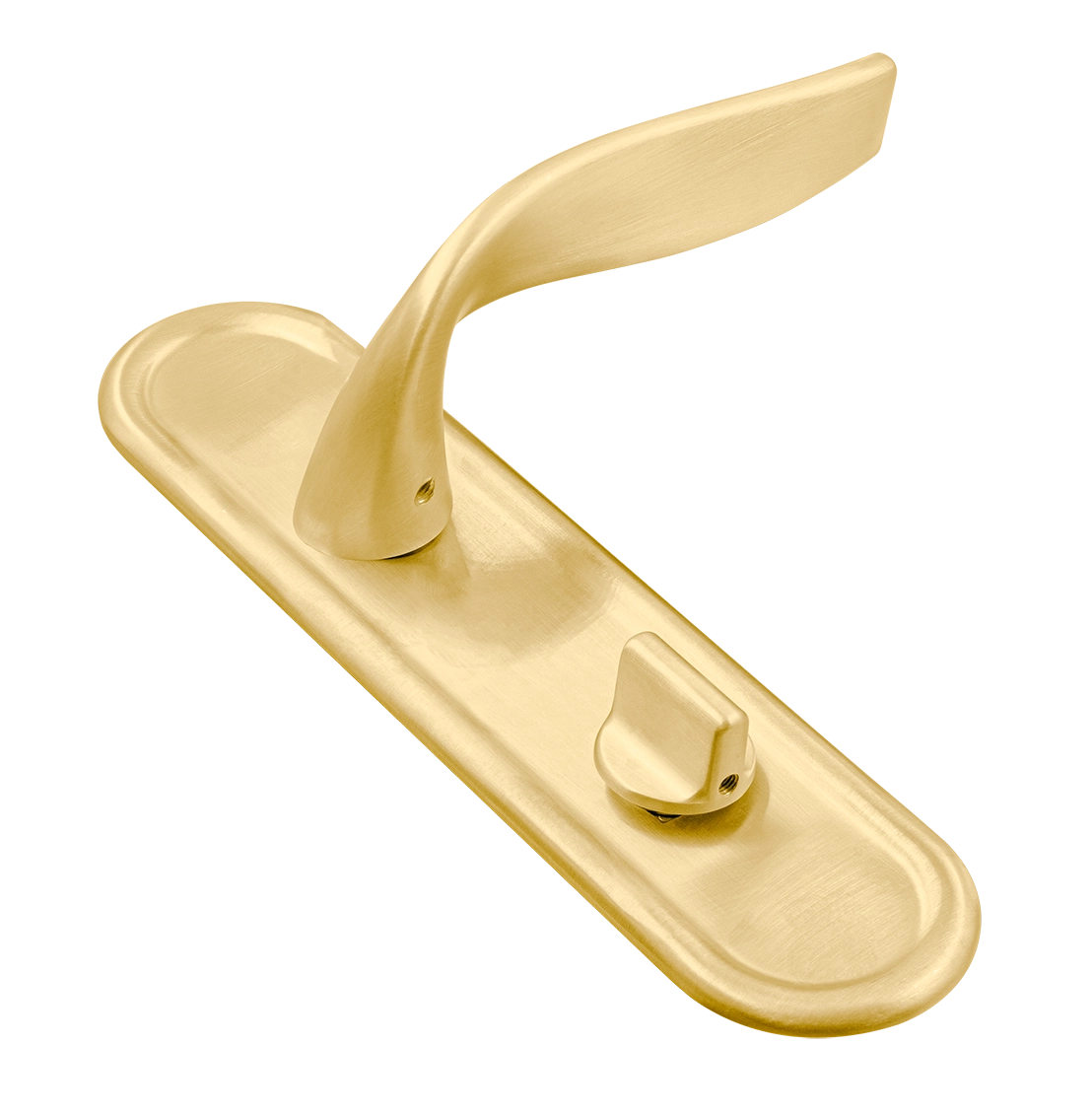 Ручка дверная SKYSCRAPER PLR AH на планке, цвет Осенний мёд/Autumn Honey фото купить Саратов