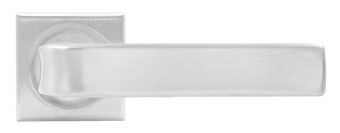 Ручка дверная THE BUS STATION S7 WF на квадратной розетке, цвет Зимняя стужа/Winter Frost фото купить в Саратове