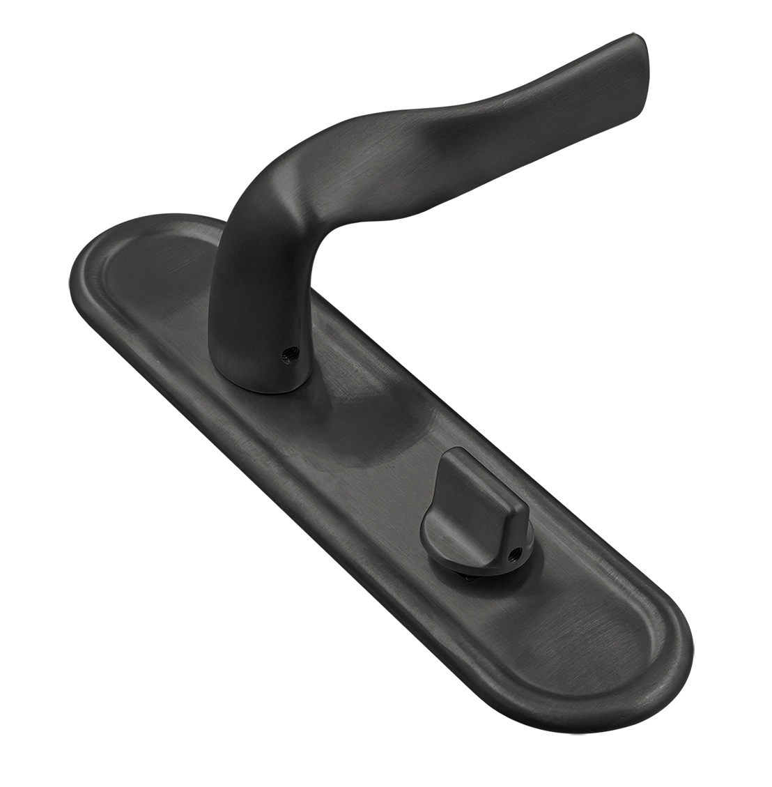 Ручка дверная LVB PLR WC SST на планке под сантехническую завертку, цвет Летняя гроза/Summer Storm фото купить Саратов