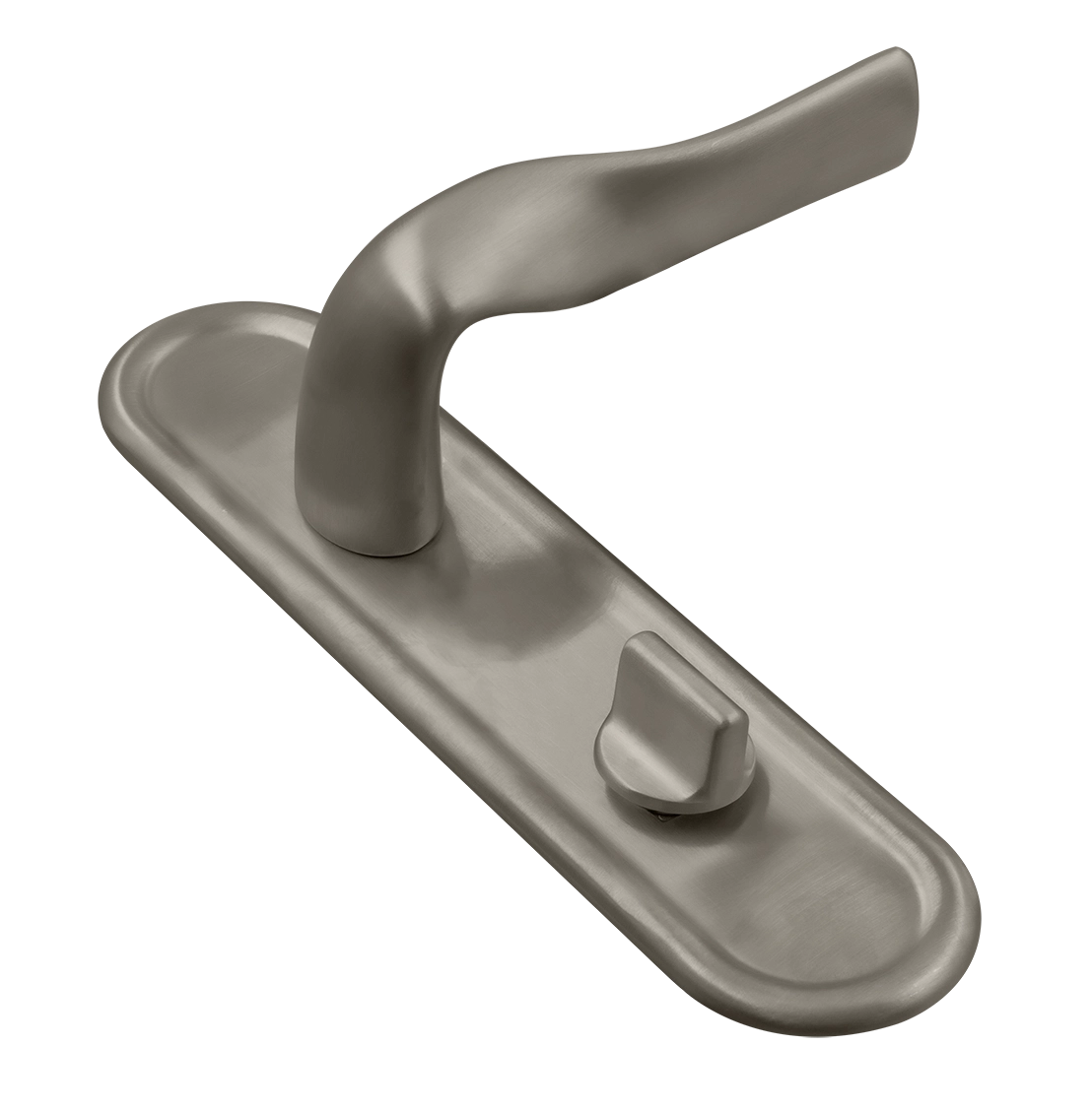 Ручка дверная LVB PLR WC SMI на планке под сантехническую завертку, цвет Весенняя дымка/Spring Mist фото купить Саратов