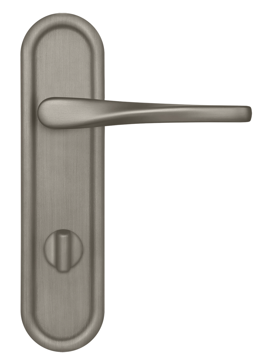 Ручка дверная THE OLYMPICS PLR WC SMI на планке под сантехническую завертку, цвет Весенняя дымка/Spring Mist фото купить в Саратове