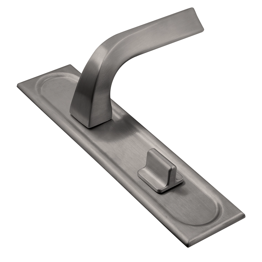 Ручка дверная WD CONCERT HALL PLS WC WF на планке под сантехническую завертку, цвет Зимняя стужа/Winter Frost фото купить Саратов