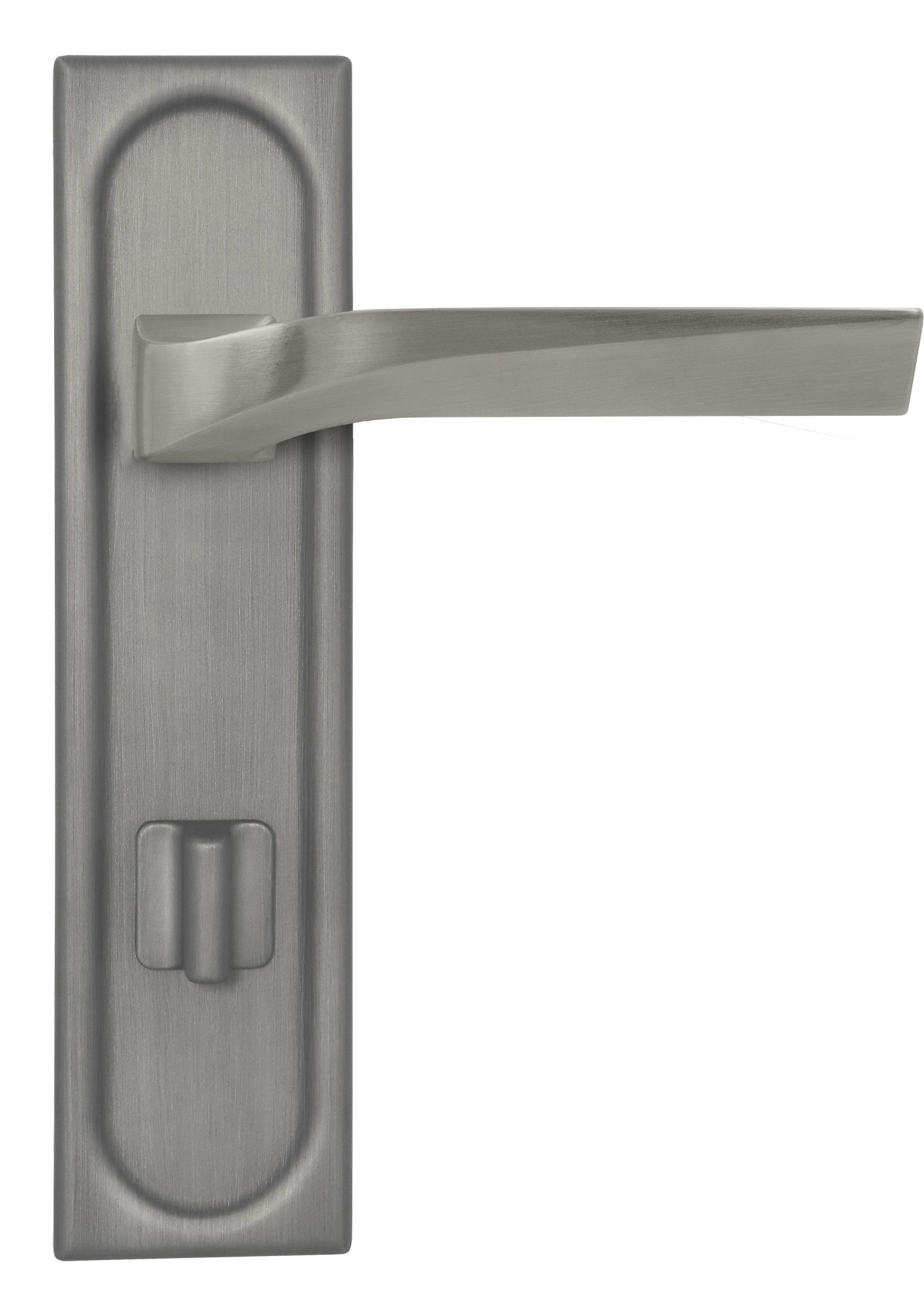 Ручка дверная WD CONCERT HALL PLS WC WF на планке под сантехническую завертку, цвет Зимняя стужа/Winter Frost фото купить в Саратове