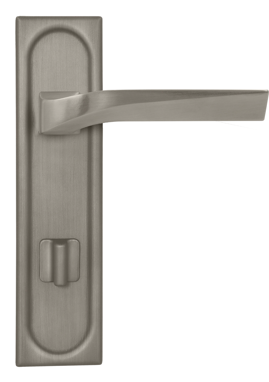 Ручка дверная WD CONCERT HALL PLS WC SMI на планке под сантехническую завертку, цвет Весенняя дымка/Spring Mist фото купить в Саратове