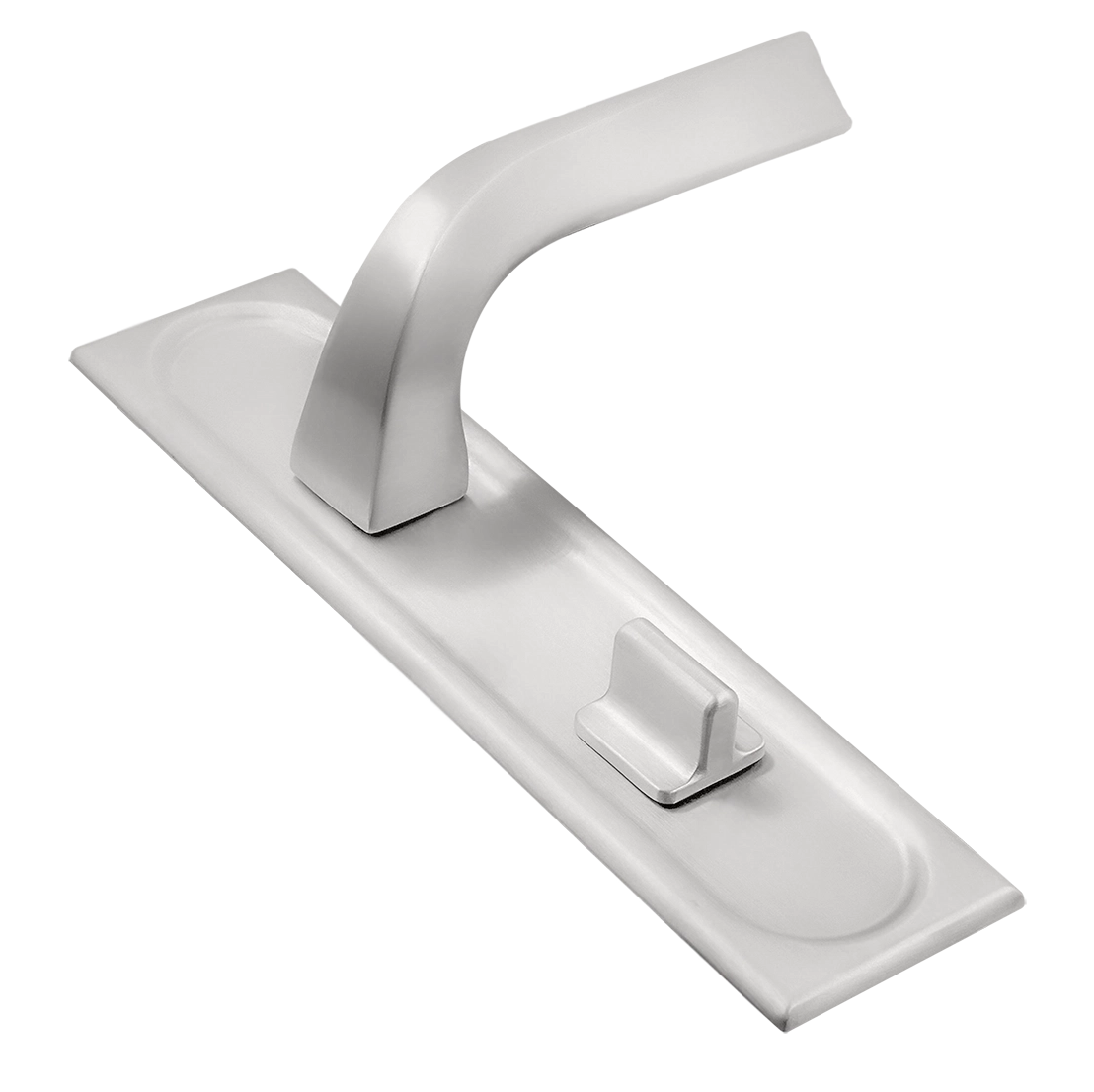 Ручка дверная WD CONCERT HALL PLS WC SSW на планке под сантехническую завертку, цвет Стокгольмский снегопад/Stockholm Snowfall фото купить Саратов