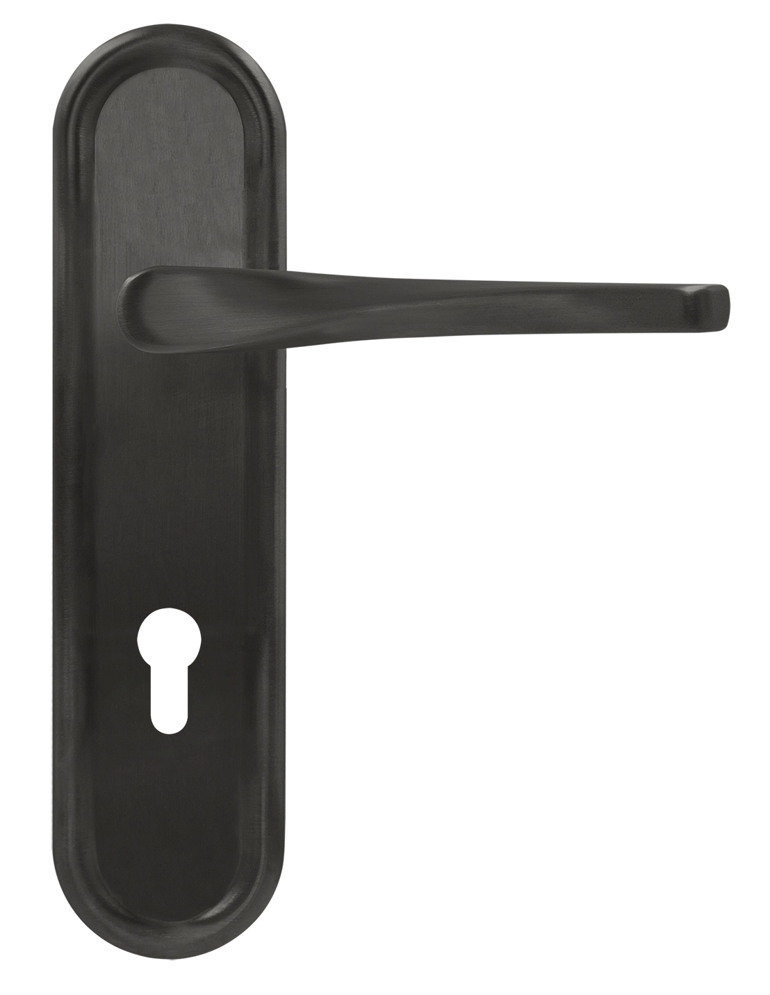 Ручка дверная THE OLYMPICS PLR KH SST на планке под ключевой цилиндр, цвет Летняя гроза/Summer Storm фото купить Саратов