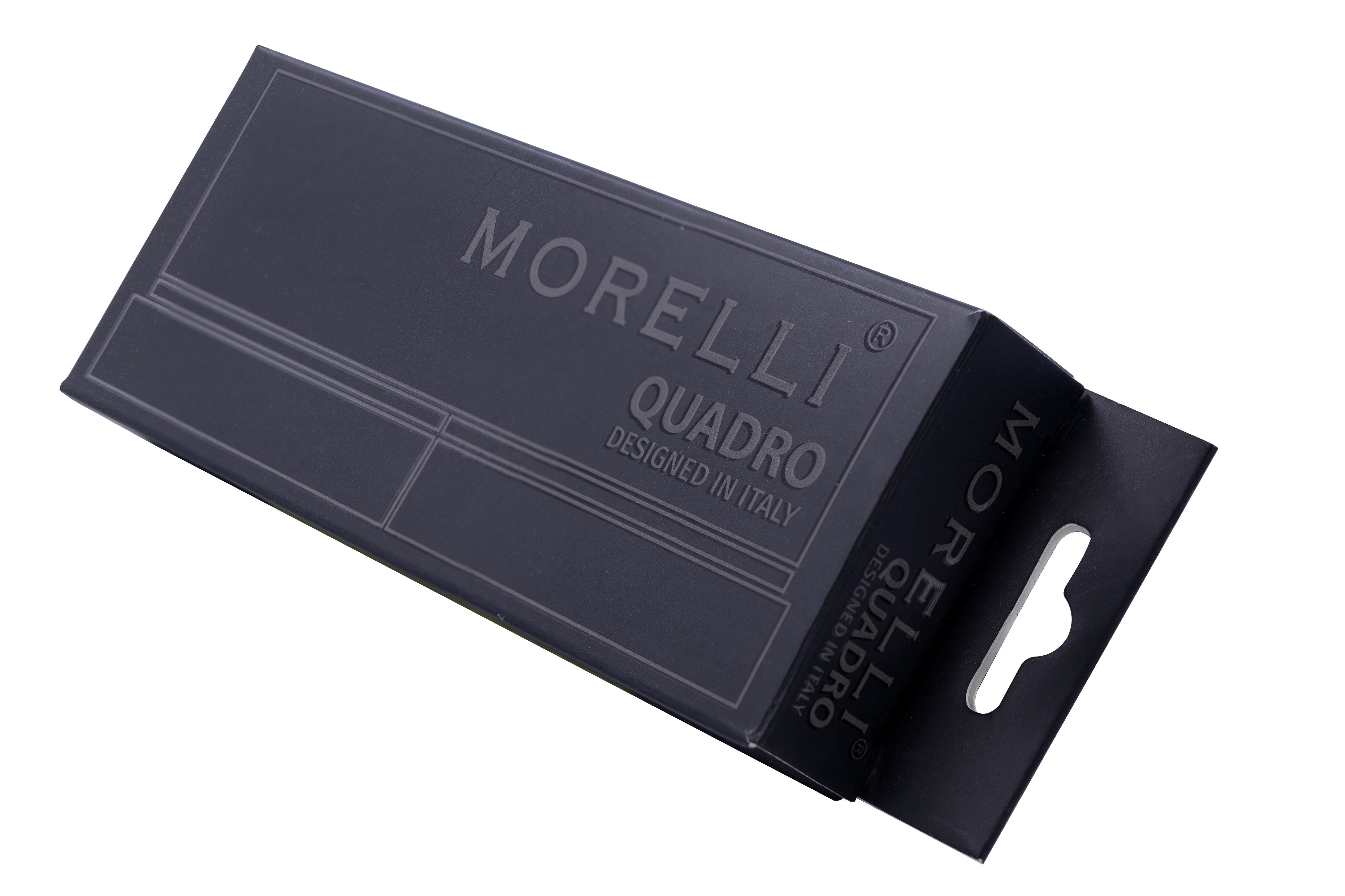 Петля QUADRO-2 BL врезная на квадратной оси, цвет черный фото morelli Саратов