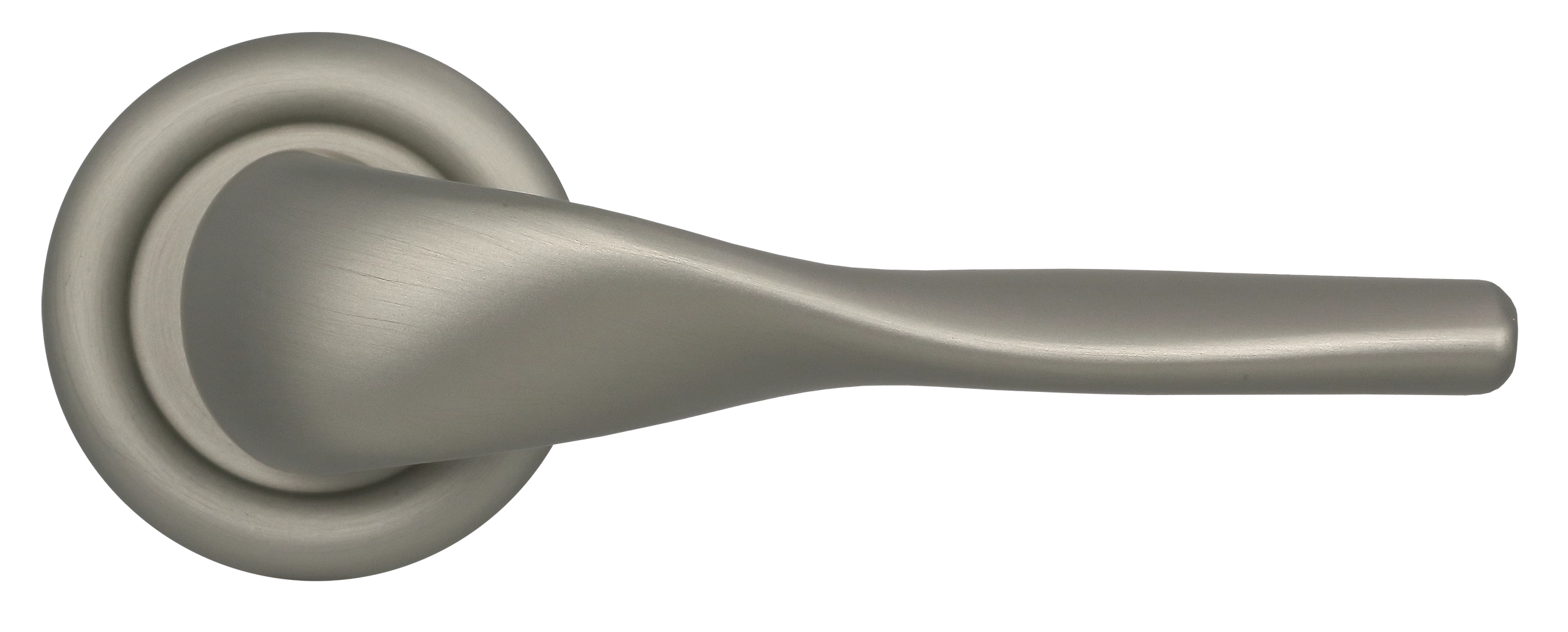 Ручка дверная LVB R7 SMI на круглой розетке, цвет Весенняя дымка/Spring Mist фото купить в Саратове