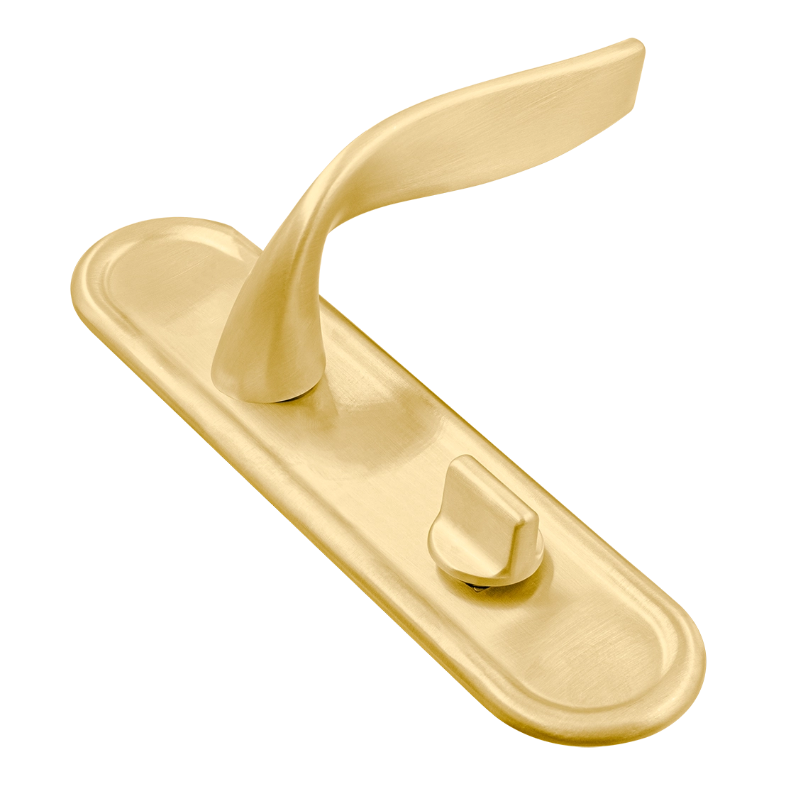 Ручка дверная SKYSCRAPER PLR AH на планке, цвет Осенний мёд/Autumn Honey фото купить Саратов