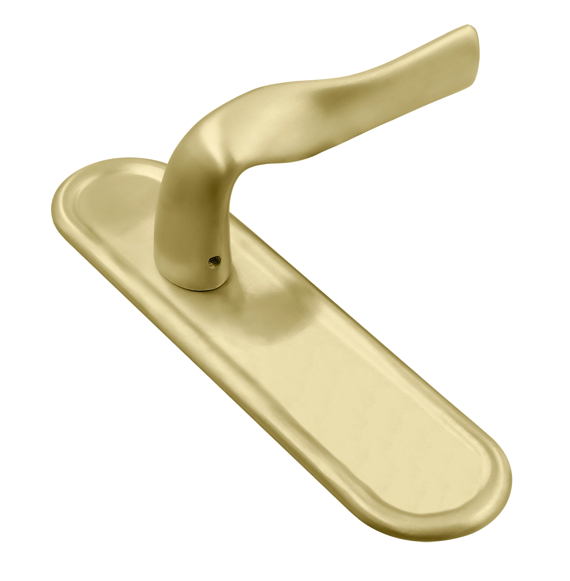 Ручка дверная LVB PLR AH на планке, цвет Осенний мёд/Autumn Honey фото купить Саратов