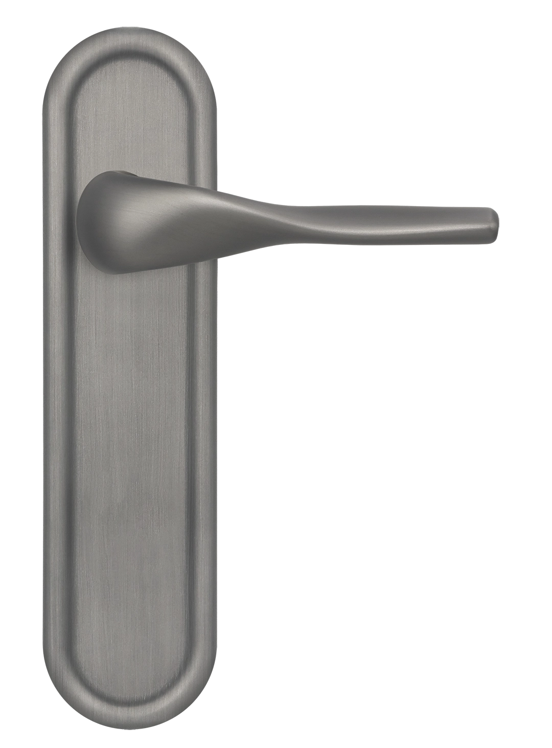 Ручка дверная LVB PLR WF на планке, цвет Зимняя стужа/Winter Frost фото купить в Саратове