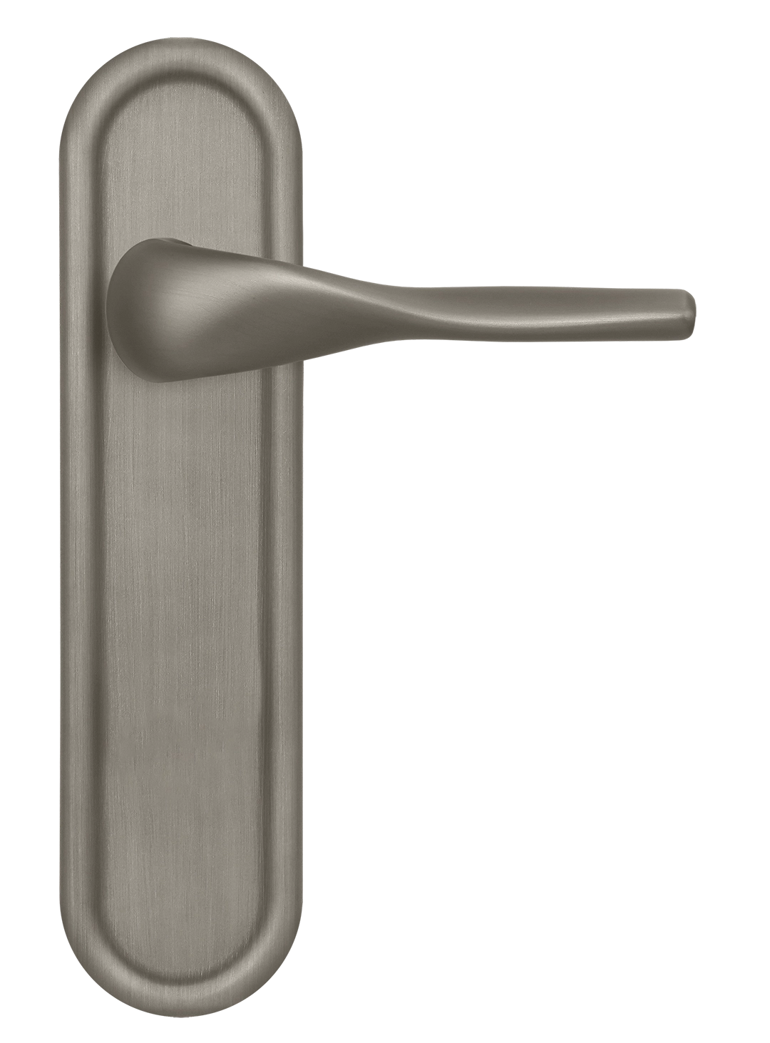 Ручка дверная LVB PLR SMI на планке, цвет Весенняя дымка/Spring Mist фото купить в Саратове