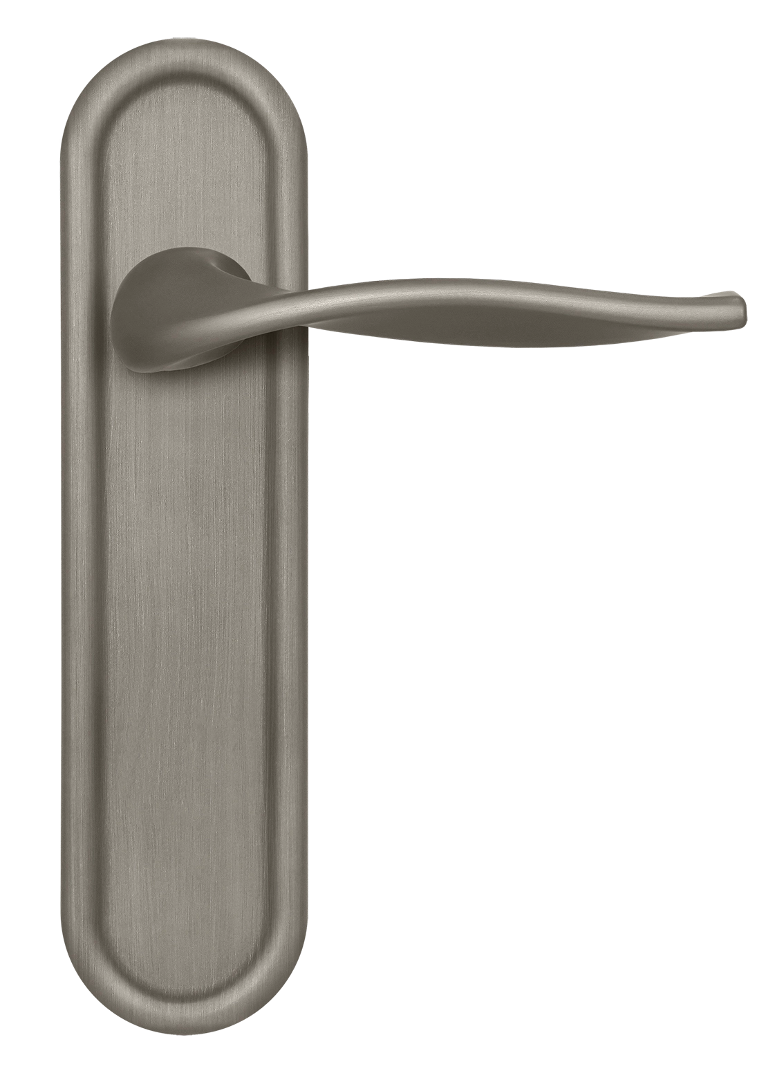 Ручка дверная SKYSCRAPER PLR SMI на планке, цвет Весенняя дымка/Spring Mist фото купить в Саратове