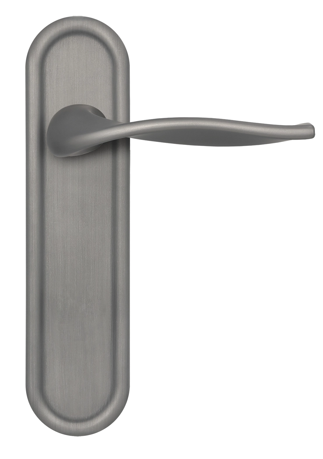 Ручка дверная SKYSCRAPER PLR WF на планке, цвет Зимняя стужа/Winter Frost фото купить в Саратове