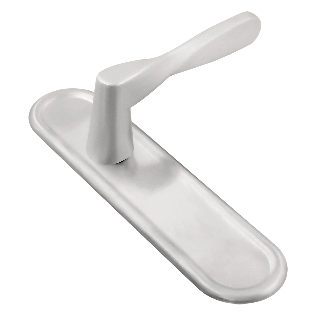 Ручка дверная THE OLYMPICS PLR SSW на планке, цвет Стокгольмский снегопад/Stockholm Snowfall фото купить Саратов